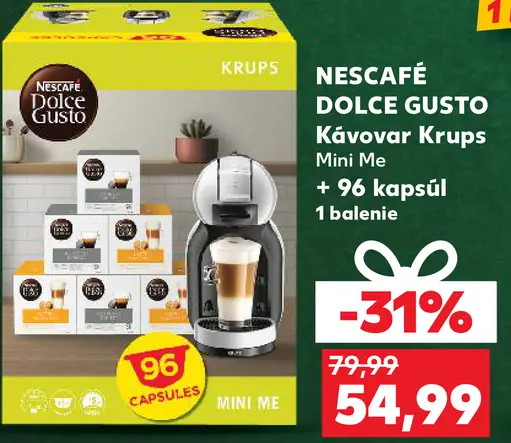 Nescafé Dolce Gusto Kávovar Krups Mini Me