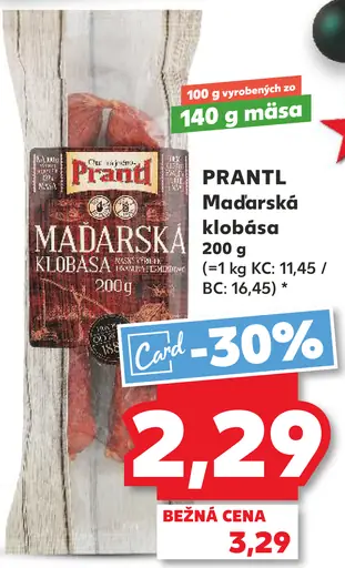 Madarská klobása