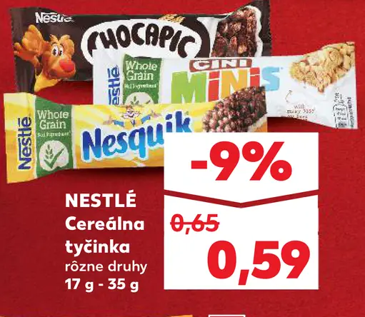 Nestlé Cereálna tyčinka