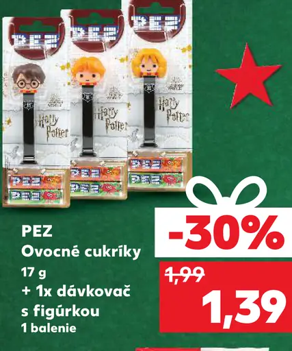 PEZ Ovocné cukríky