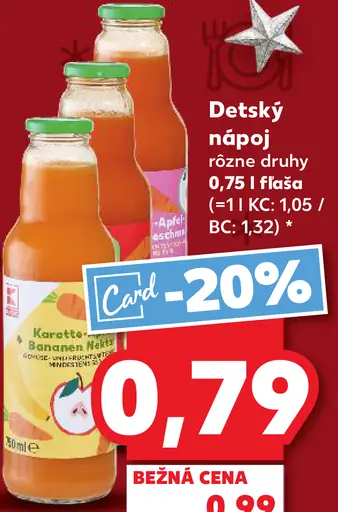 Detský nápoj