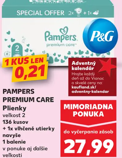 PAMPERS PREMIUM CARE