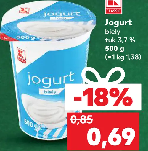 Jogurt biely