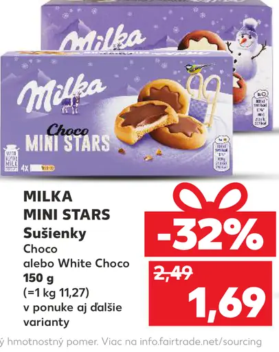 MILKA MINI STARS