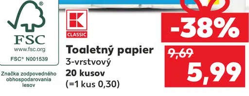 Toaletný papier