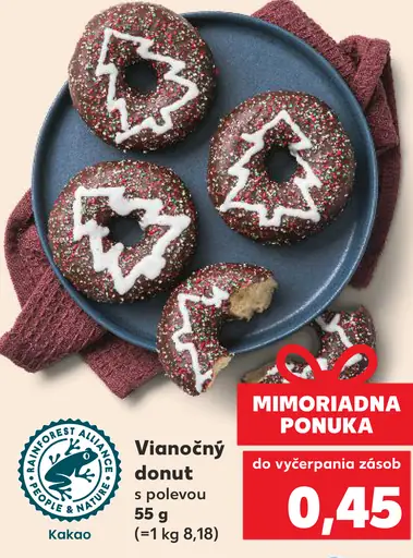 Vianočný donut