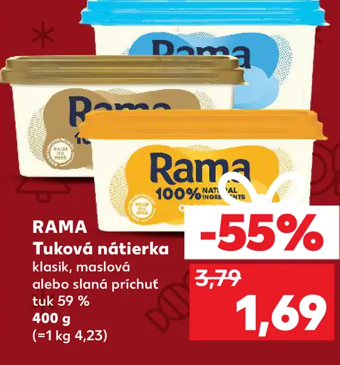 RAMA Tuková nátierka