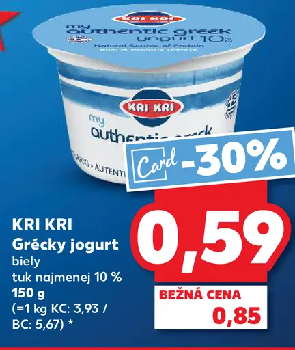 KRI KRI Gréky jogurt