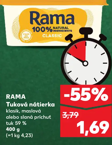 RAMA Tuková nátierka