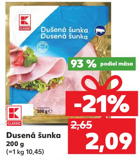 Dusená šunka