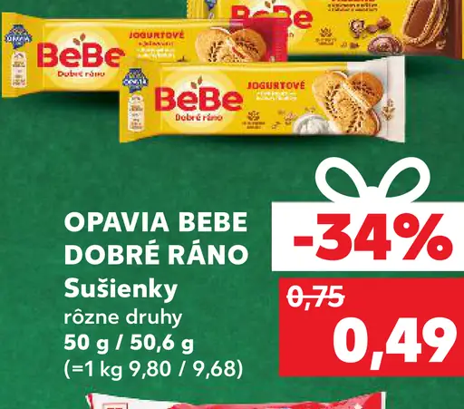 Sušenky BeBe Dobré Ráno