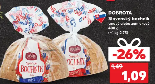 DOBROTA Slovenský bochník