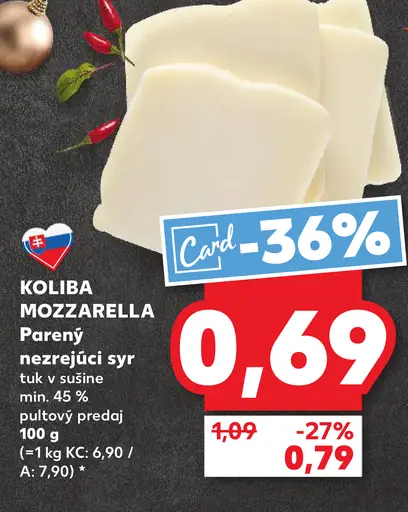 KOLIBA MOZZARELLA