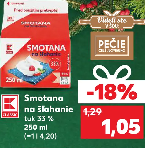 Smotana na šľahanie