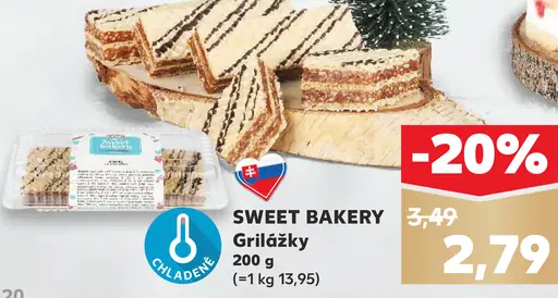 SWEET BAKERY Grilážky