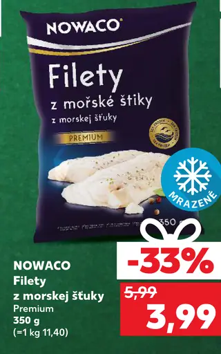 Filety z morskej štuky