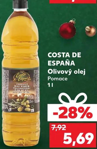 COSTA DE ESPAÑA Olivový olej