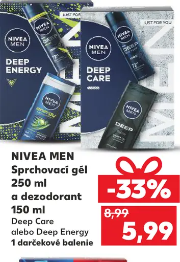 NIVEA MEN Sprchovací gél