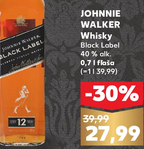 JOHNNIE WALKER Whisky Black Label