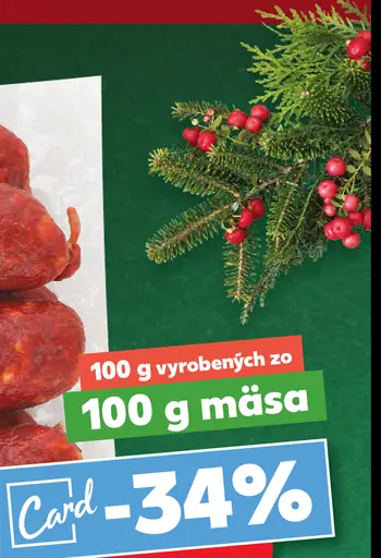 vyrobené mäso