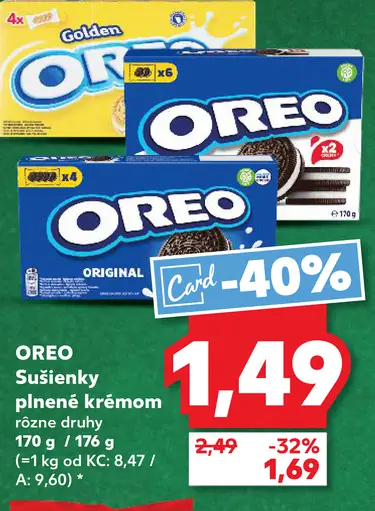 Oreo sušienky