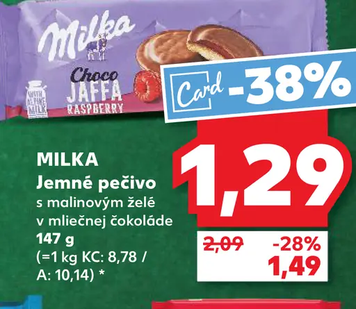 Milka Choco Jaffa Raspberry