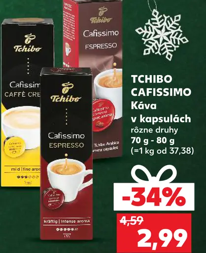 TCHIBO CAFISSIMO Káva v kapsulách