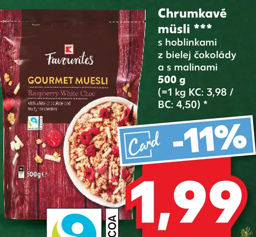 Chrumkavé müsli ***