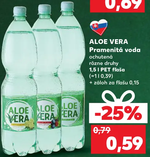 ALOE VERA Pramenitá voda