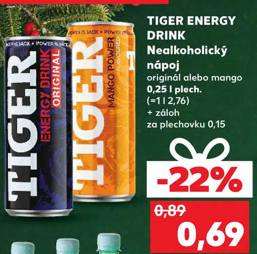 Tiger Energy Drink Original