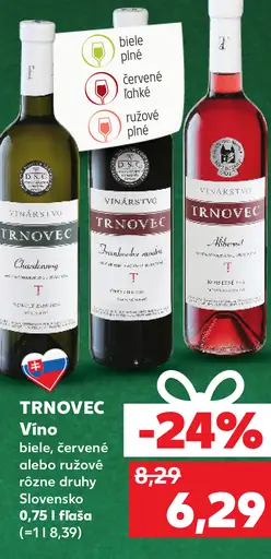 Trnovec Vino červené