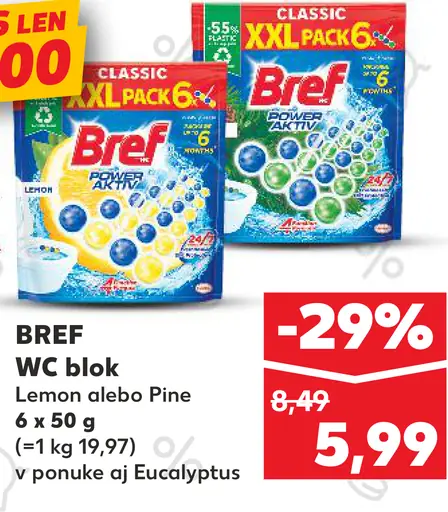 Bref WC blok