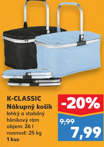 K-CLASSIC Nákupný košík