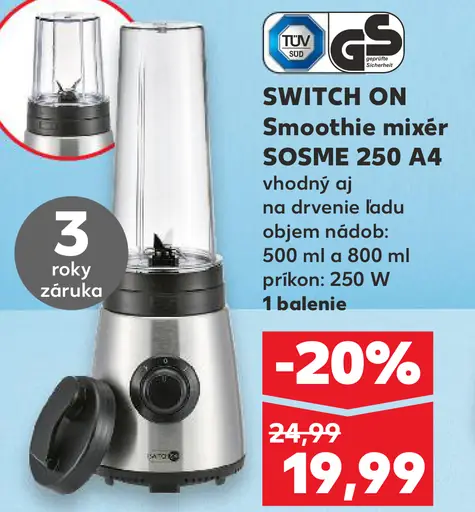 Smoothie mixér SOSME 250 A4