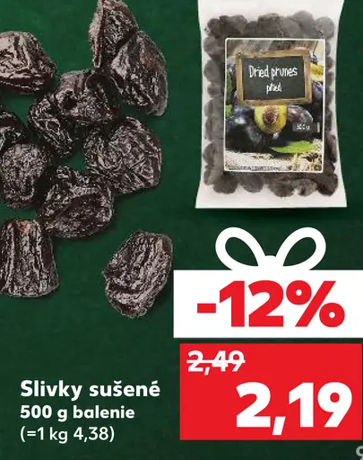 Slivky sušené