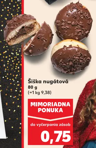 Šiška nugátová