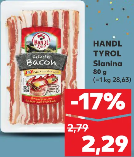 HANDL TYROL Slanina