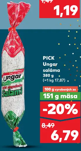 Saláma PICK Ungar