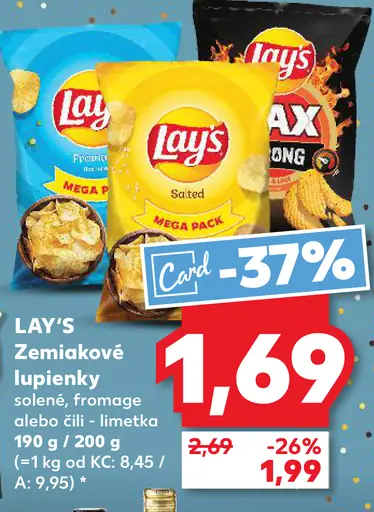 Lay's Zemiakové lupienky