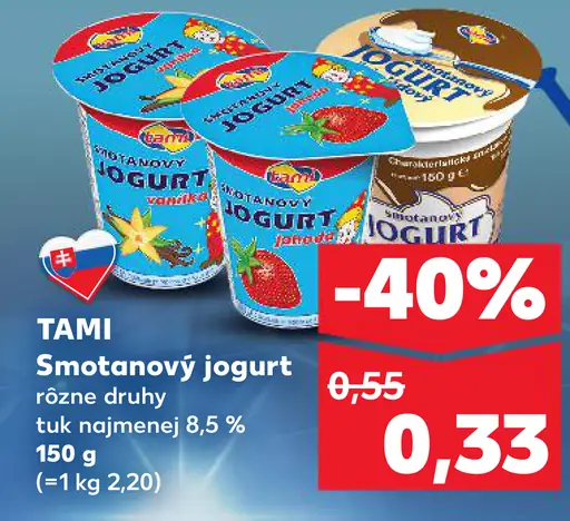 TAMI Smotanový jogurt