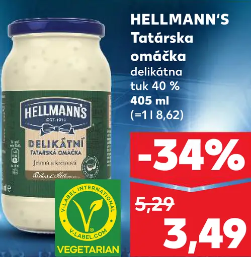 Hellmann's tatárska omáčka