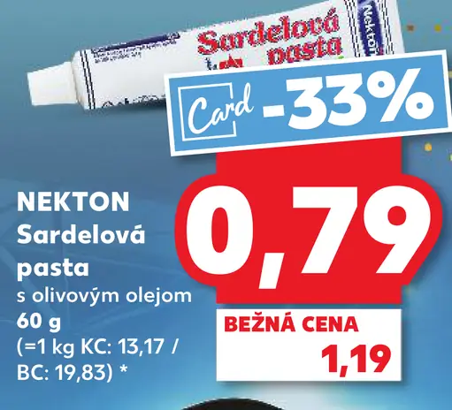 Nekton Sardelová pasta