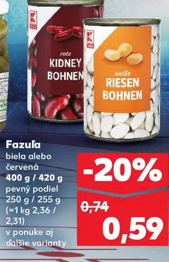 Rote Kidney Bohnen