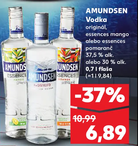 AMUNDSEN Vodka esenciálny mango