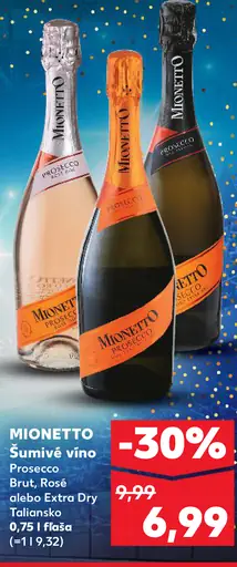 Šumivé víno Prosecco