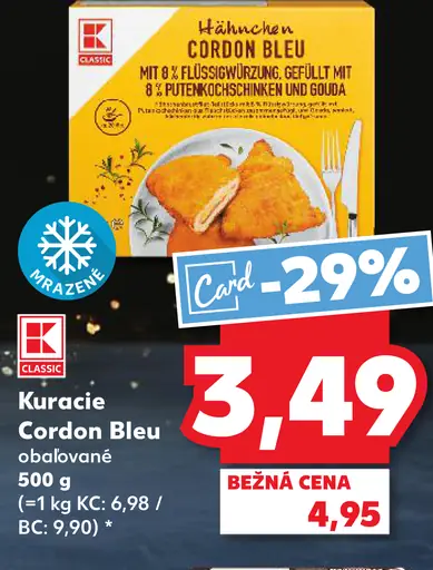 Kuracie Cordon Bleu