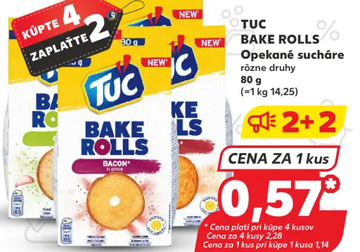 TUC Bake Rolls