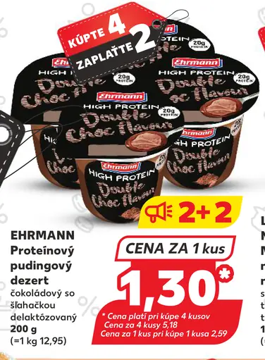 EHRMANN Proteínový pudingový dezert