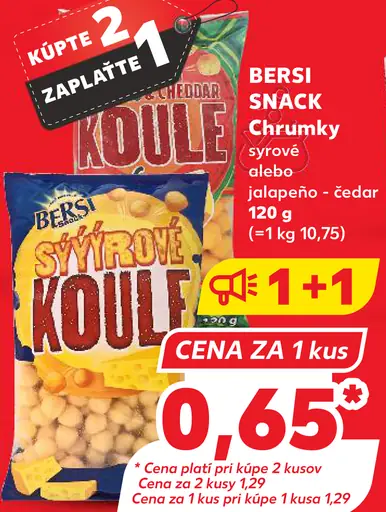 BERSI SNACK Chrumky