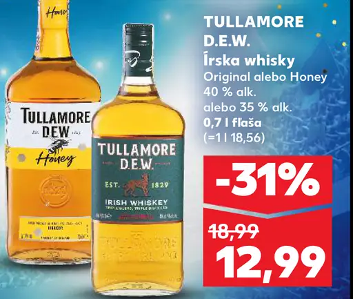 Tullamore D.E.W. Irish Whiskey